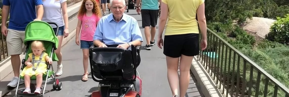 Orlando with Reduced Mobility: Navigating Wheelchairs, ECVs, and Accessibility